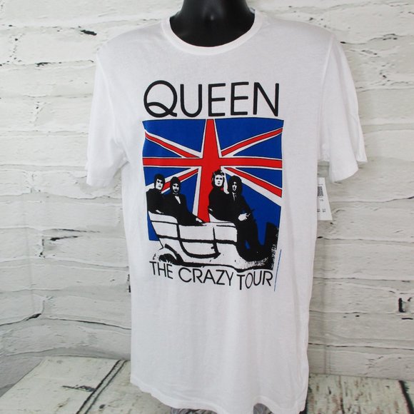 Bravado Queen The Crazy Tour Graphic T-Shirt - Picture 2 of 6